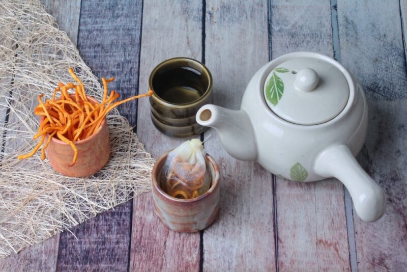 agrotect trà giảm cân đông trùng hạ thảo